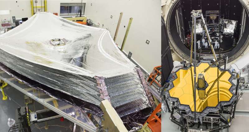 Image: Webb Telescope’s “silver and gold decorations”