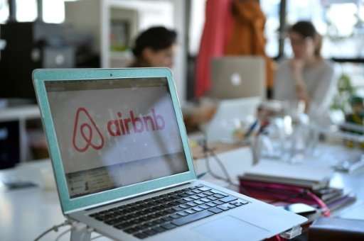In a statement sent to AFP, Airbnb said it made nearly 90 percent of its payments in France via bank transfer
