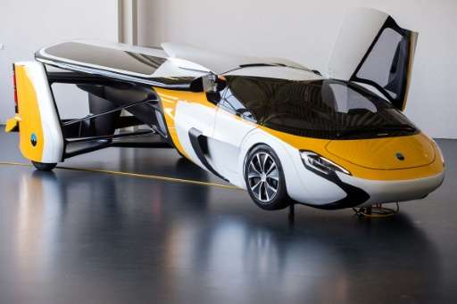 In Slovakia, the AeroMobil company says it has received dozens of orders from customers for a flying cars such as this one, whic