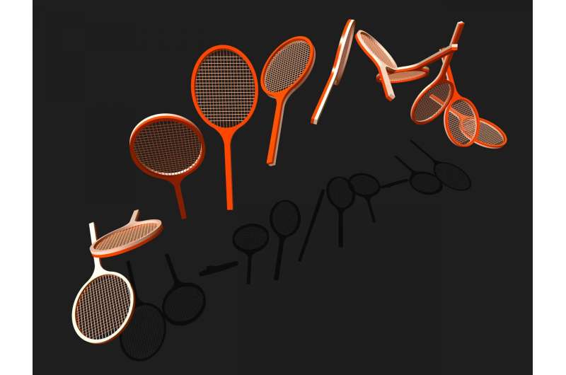 Into the quantum world with a tennis racket