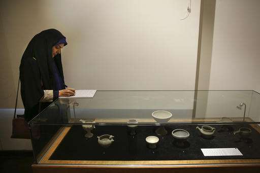 Iran displays ancient Persian artifacts returned from the US
