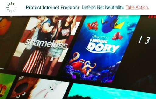 ISPs surprise net neutrality fans on protest day