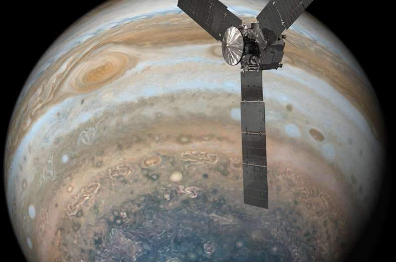 Juno aces eighth science pass of Jupiter