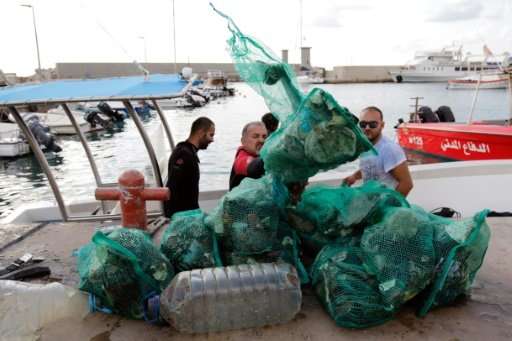 Lebanon faces a garbage crisis producing 6,000 tonnes of refuse a day.