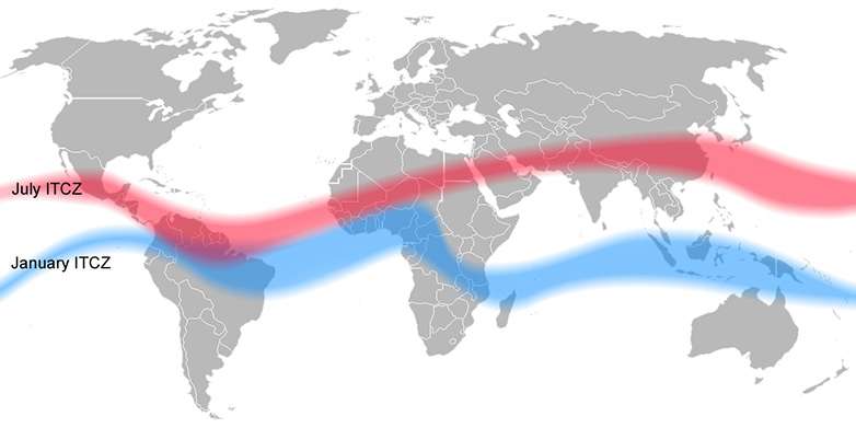 Little Ice Age displaced the tropical rain belt