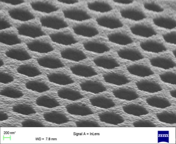 Low-cost CO sensor developed using nanoscale honeycomb structures