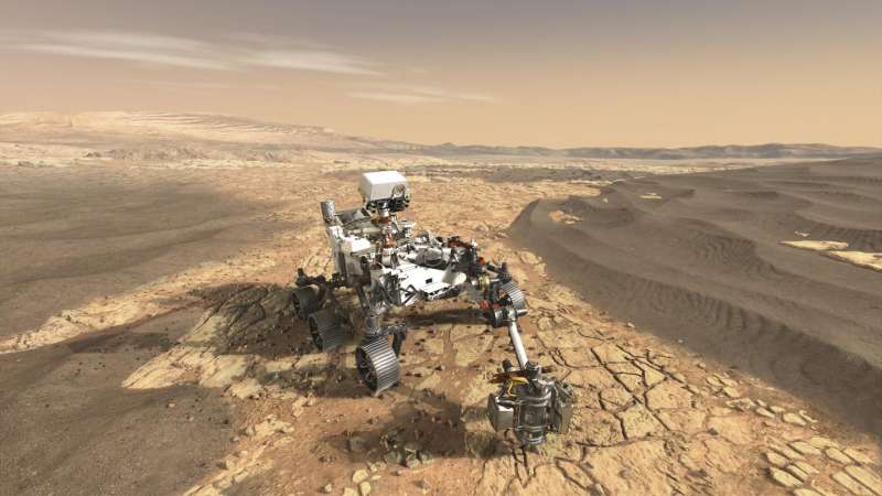 Mars 2020 mission to use smart methods to seek signs of past life