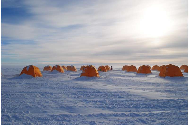 Methane-eating microbes may reduce release of gases as Antarctic ice sheets melt