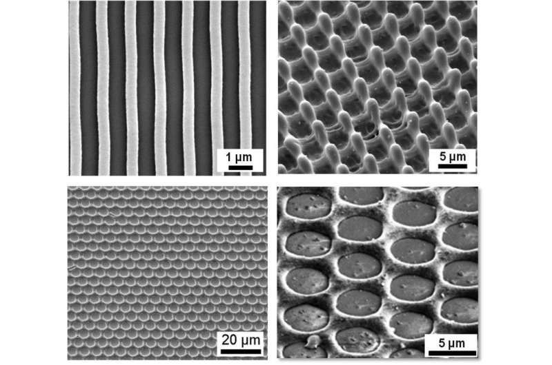 Microscopic structures for vibration-resistant plugs