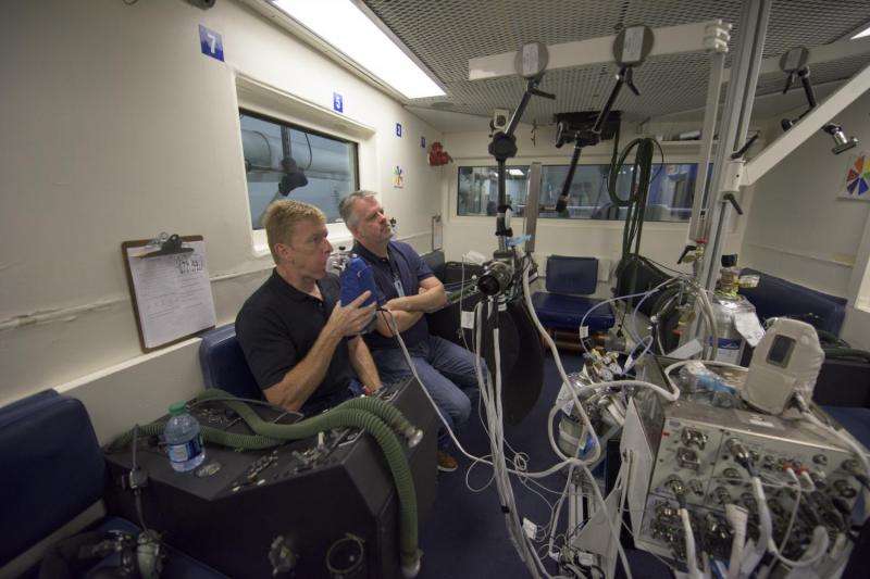 Monitoring astronauts' lung health