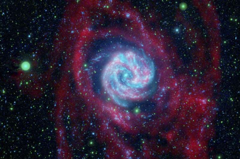 Monster colliding black holes might lurk on the edge of spiral galaxies