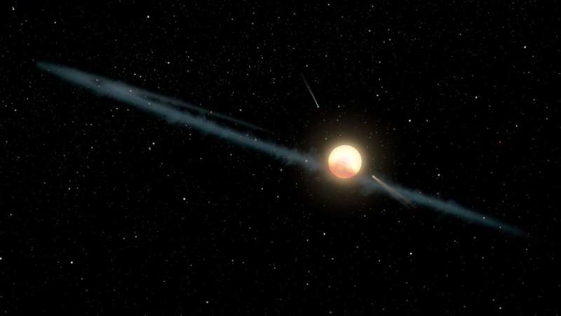 Mysterious Dimming of Tabby's Star May Be Caused by Dust
