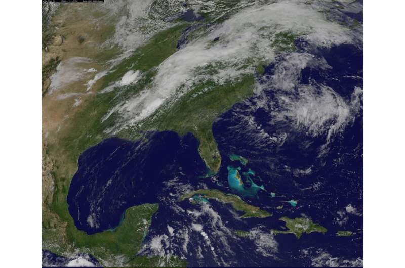 NASA adds up Tropical Storm Cindy's rainfall