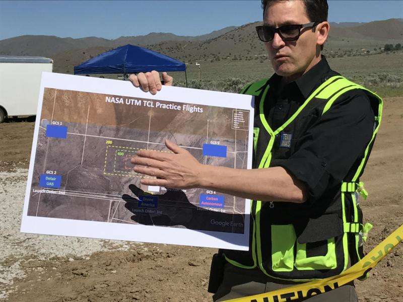 NASA drone traffic management tests take off in Reno