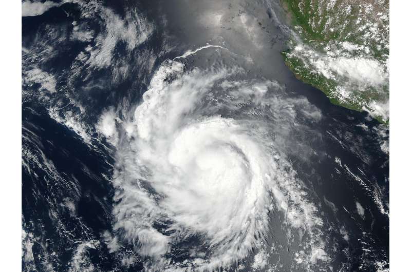 NASA eyes compact Hurricane Hilary