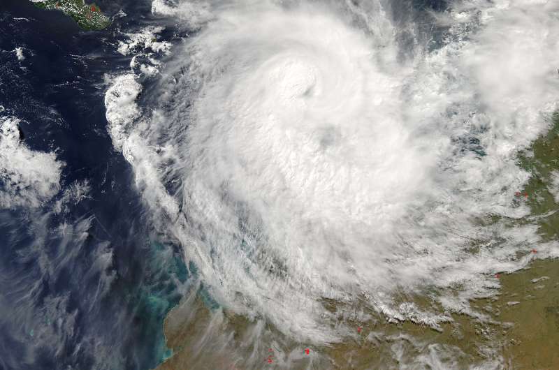 NASA eyes intensifying Tropical Cyclone Frances