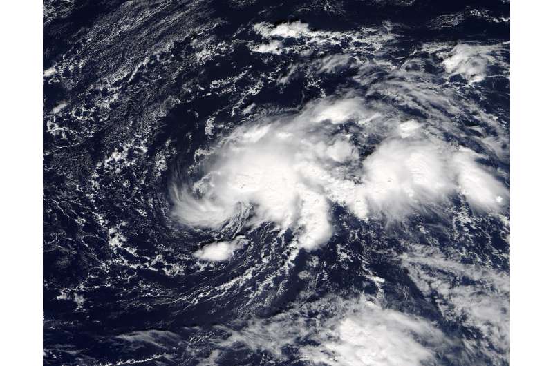 NASA eyes the Development of Tropical Storm Ophelia