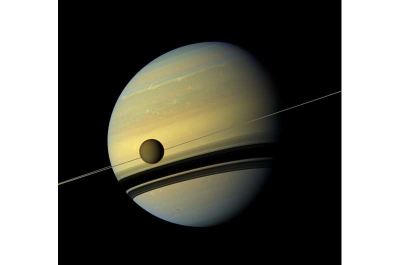 NASA finds moon of Saturn has chemical that could form 'membranes'