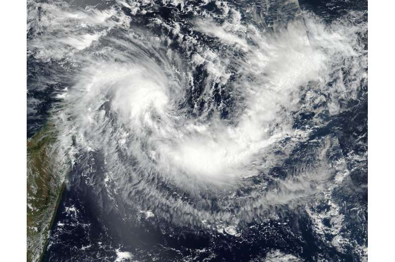 NASA-NOAA's Suomi NPP satellite sees formation of Tropical Storm Enawo