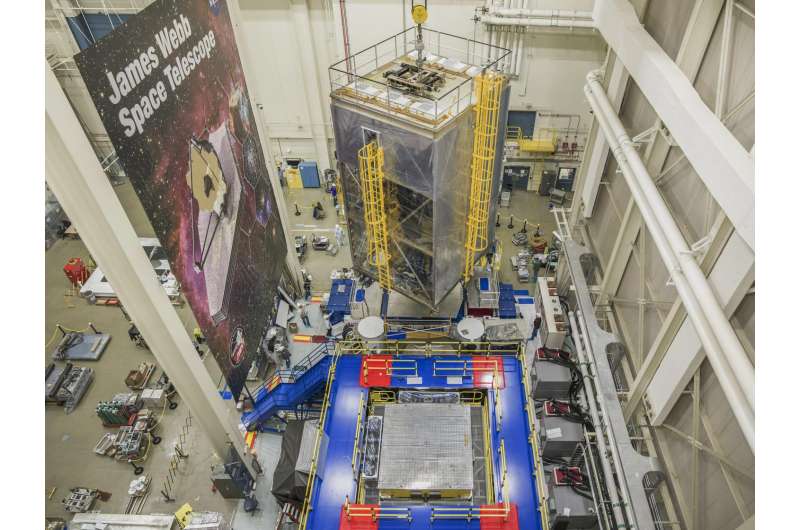 NASA restarts rigorous vibration testing on the James Webb Space Telescope