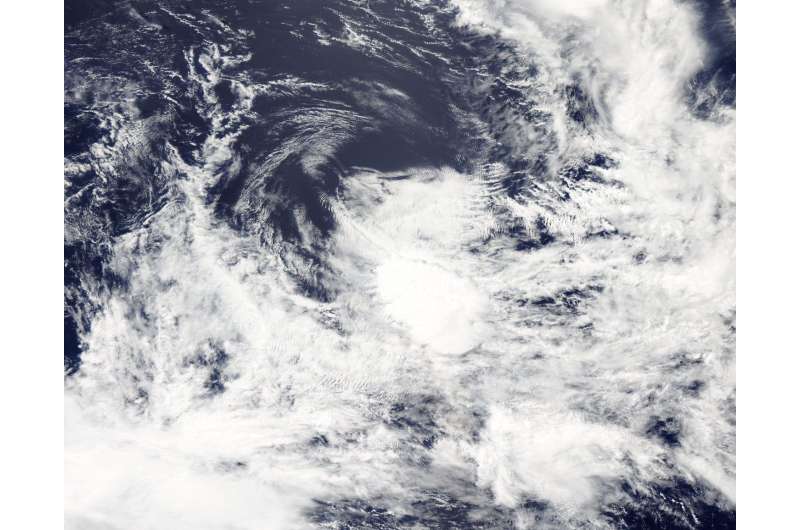 NASA sees another quick Tropical Cyclone demise in South Pacific