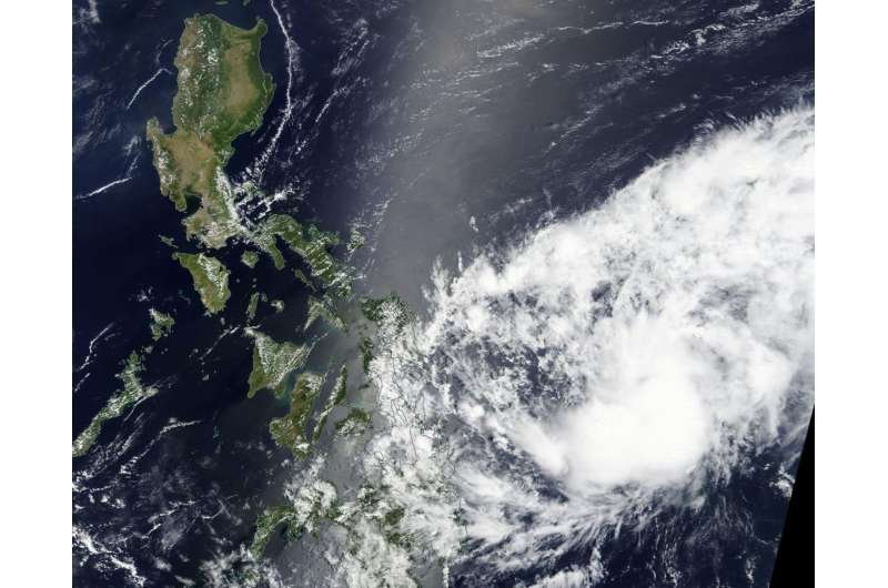 NASA sees central and south Philippines bracing for Tropical Depression 02W