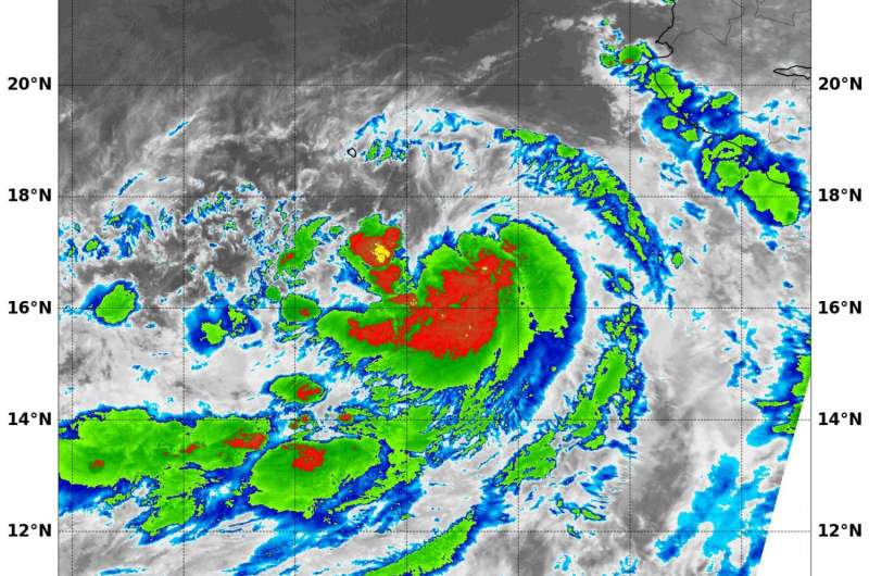 NASA sees Eastern Pacific stir Up Tropical Storm Norma