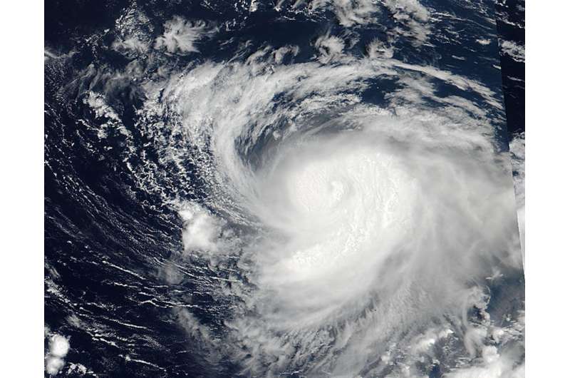 NASA sees Typhoon Noru raging near the Minami Tori Shima Atoll