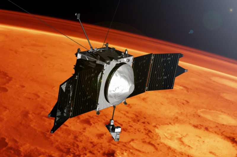 NASA's MAVEN reveals Mars has metal in its atmosphere