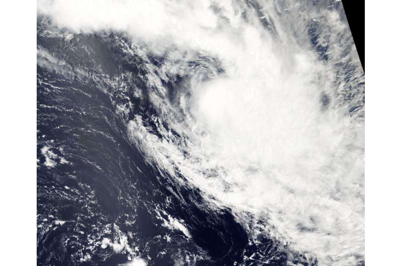 NASA spies Tropical Cyclone Bart's end