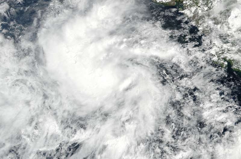 NASA spots Eastern Pacific season's earliest first tropical storm in satellite era