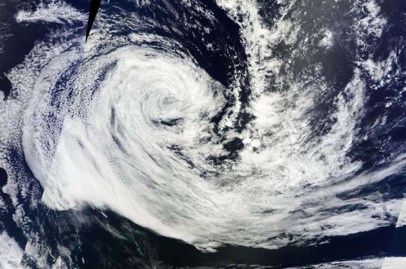 NASA watching remnants of ex-Tropical Cyclone Carlos