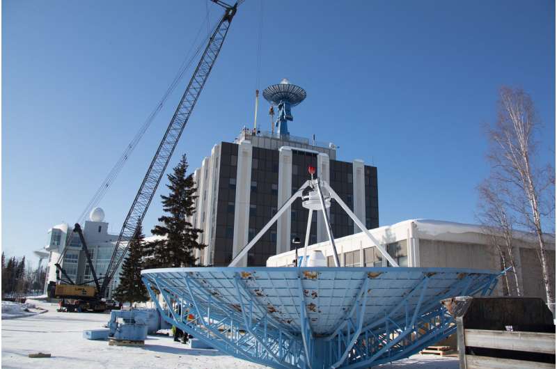 New antenna in Alaska expands spacecraft communications capabilities