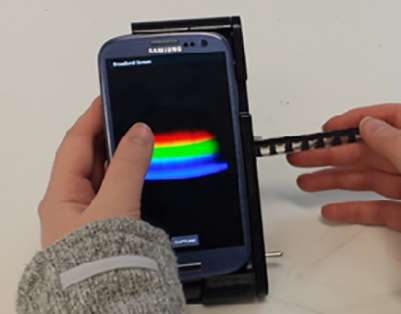 New handheld spectral analyzer uses power of smartphone to detect disease