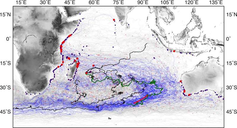 Oceanographic analysis offers potential crash site of MH370