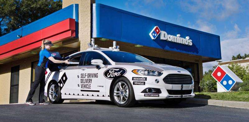 Pizza delivery by robot cars has arrived with big questions