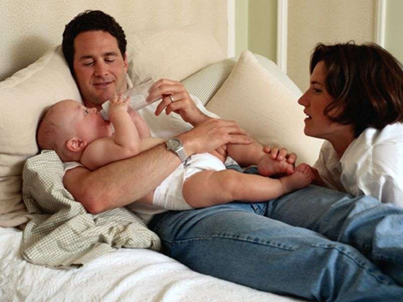 Postpartum depression affects new dads, too