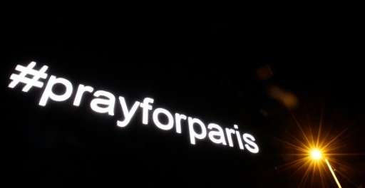 #prayforparis went viral in the wake of the deadly attacks in Paris in November 2015 in which 130 were killed