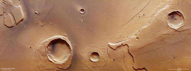 Remnants of a mega-flood on Mars
