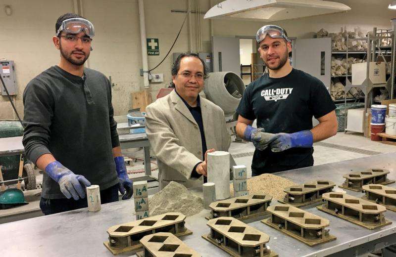 Researcher tests fly ash for stronger concrete