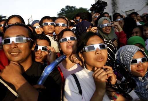 Science Says: Solar specs needed for safe viewing of eclipse