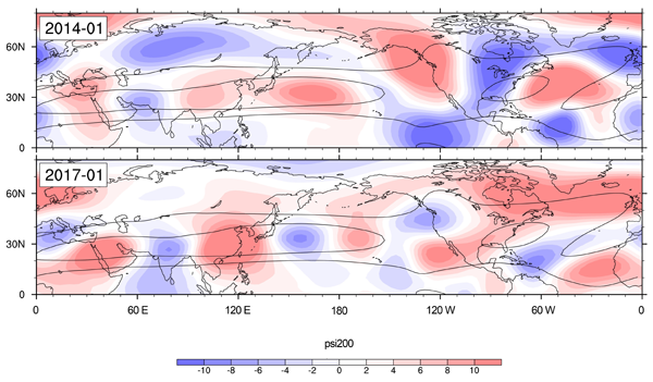 Scientists link California droughts and floods to distinctive atmospheric waves