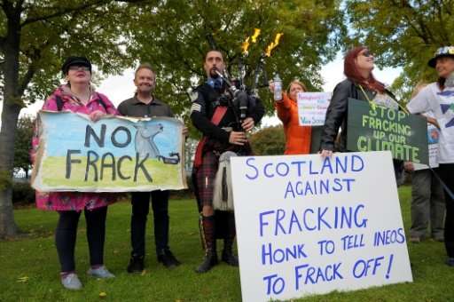 Scotland's government said it would be banning fracking, extending the current moratorium &quot;indefinitely&quot; following a c