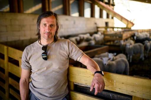 Slovenian farmer Uros Macerl, recipient of the 2017 Goldman Environmental Prize, poses at his farm in Ravenska Vas, central Slov