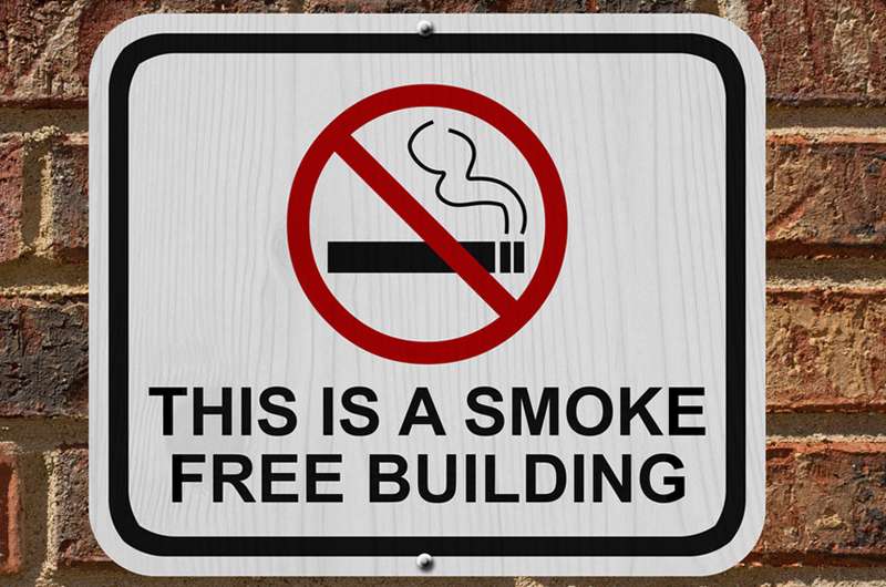 无烟政策削减了在费城公共住房中检测到的尼古丁半：学习