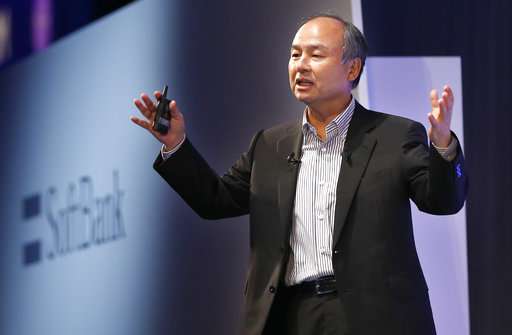 SoftBank CEO sees massive data, AI as key to future advances