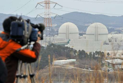 South Korea currently operates 25 nuclear reactors, which generate about 30 percent of the country's power supply