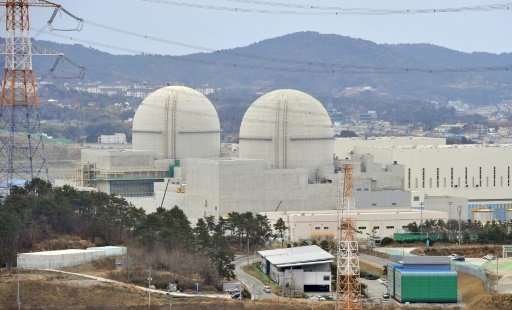 South Korea relies on nuclear power for about 30 percent of its energy needs