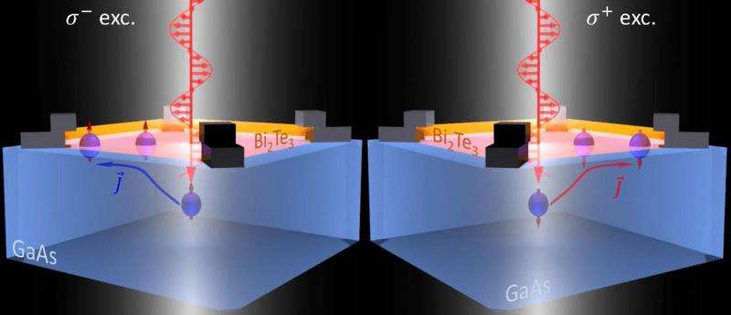 Spinning electrons open the door to future hybrid electronics