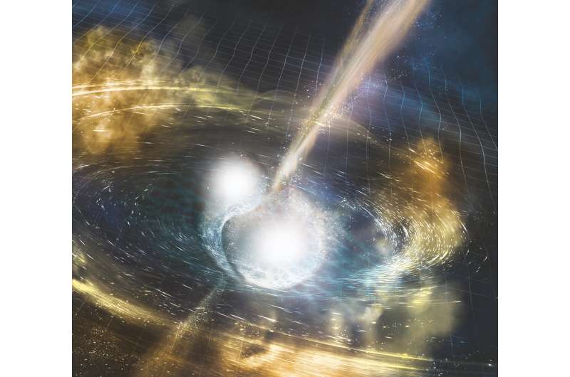 Star mergers: A new test of gravity, dark energy theories